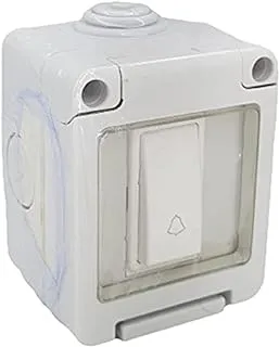 Royal Apex Outdoor Waterproof Weatherproof Switch Socket IP55 Grey (BELL SWITCH)