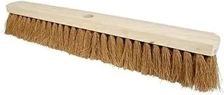 Royal Apex Sweeping Brush Broom Head Chose Soft Stiff Bristles Indoor or Outdoor Yard Brush (12 Inch Brush Only)