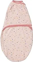 ClevaMama Swaddle to Sleep - Pink (0-3m)