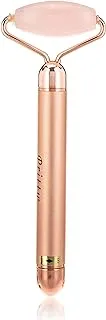 Pritty Rose Quartz Facial Roller With Extra Head, Ds-049-3