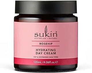 Sukin Hydrating Day Cream Rose Hip Oil, 120 ml