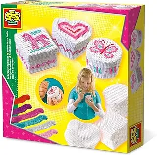 Ses Creative Embroidering Art Box, Multicolour, 14651, Embroidery Set