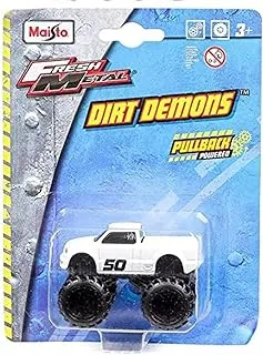 Maisto 15030 Die-Cast Fresh Metal Dirt Demons, Assorted, Design May Vary