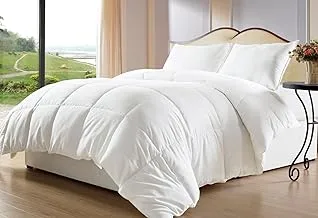 Luxury Goose Feather Down Luxury King Size Comforter, White