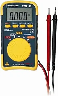 Terminator Pocket Digital Multimeter حجم كف اليد متعدد متر Tpm-111