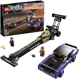 LEGO LEGO® Speed Champions Mopar Dodge//SRT Top Fuel Dragster and 1970 Dodge Challenger T/A 76904 Building Kit (627 Pieces)