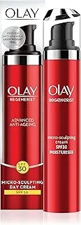 Olay Face Moisturizer Regenerist Micro-Sculpting Day Cream Spf 30, 50G