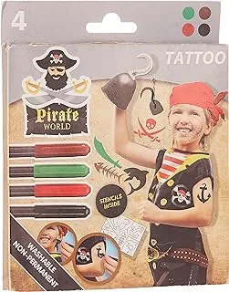 SES Creative Pirate World Tatoo Pens