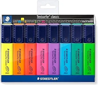 هايلايتر Staedtler Textsurfer (عبوة من 8 قطع)