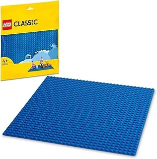 LEGO Classic Blue Baseplate 11025 Building Blocks Toy Set; Toys for Boys, Girls, and Kids (1 Piece)