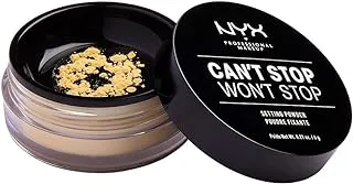 NYX PROFESSIONAL MAKEUP Can't Stop Won't Stop Setting Powder, Banana 06