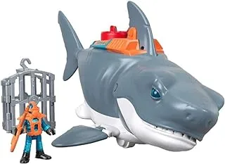 Fisher-Price Imaginext Mega Bite Shark, Figure Set with Realistic Motion