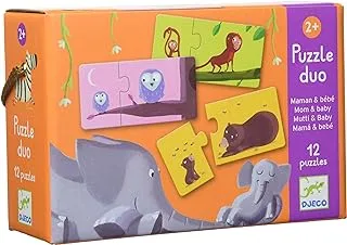 Djeco Puzzle Duo Mom And Baby Puzzles, 1000