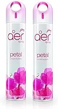 Godrej aer spray, Home & Office Air Freshener - Petal Crush Pink, 300 ml (Pack of 2)