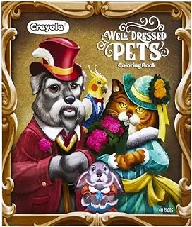 Crayola - Well Dressed Pets Coloring Book