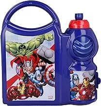 Stor Top Handle lunch box with Bottle Sport Combo Set, multicolor, 400ml