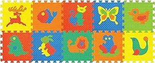 Power Joy Puzzle Play Mats Animal 32X32Cm 10 pieces, PJ Joy, 1005