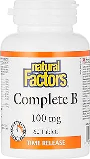 Natural Factors Complete B 100 mg 60 Tablets