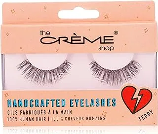 The Crème Shop Natural Defining Eye Lashes. Made With 100% Human Hair -Teddy