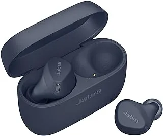 Jabra Elite 4 Active In-Ear Bluetooth Earbuds - True Wireless Ear Buds with Secure Active Fit, 4 built-in Microphones, Active Noise Cancellation and Adjustable HearThrough Technology - Navy
