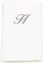 BYFT Magnolia - Bath Towel - 70x140 CM - 650 GSM - White - 'H'