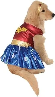 Rubie'S Dc Comics Pet Costume, Medium, Wonder Woman, Pink, 887842 M