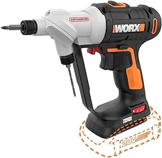 Worx Wx176L.9 20V Power Share Switchdriver 2-In-1 اللاسلكي المثقاب والسائق (أداة فقط)