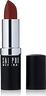 Sampure Minerals Nourishing Long-Lasting Hydra Creamy Lipstick, 4g - Brick