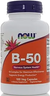 Now Foods, B-50, 100 Veg Capsules