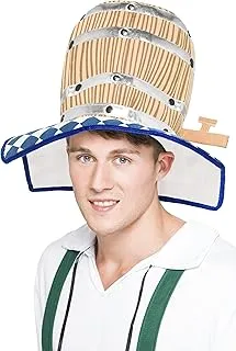 Smiffys Male Oktoberfest Beer Barrel Hat