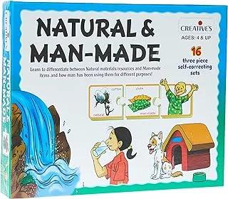 Creative's Natural And Man Made-Learn to differentiate between natural and man made items