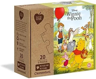 Clementoni Puzzle Play For Future Winnie The Pooh 2X20 Pieces