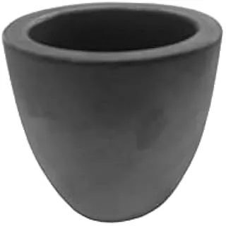 Dubai Garden Centre Bolino Ceramic Plant Pot, 9 cm Diameter, Black