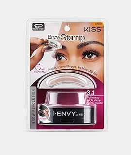 Kiss I, Envy Brow Stamp Kit Kpbs02, Ebony