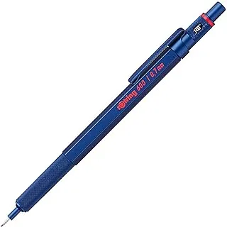 rOtring 600 Mechanical Pencil | HB 0.7 mm | Blue Body | Hexagonal Barrel