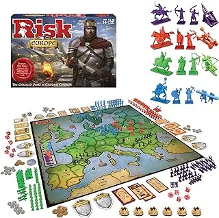 Winning Moves Games Risk Europe, Blue, One Size, 1232