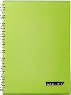 Maruman Septcouleur A4 Notebook - Green