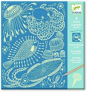 Djeco Sea Life Scratch Cards