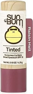 Sun Bum Tinted Lip Balm SPF 15, Raisin Hell, 4.25 gm