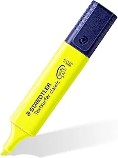 STAEDTLER 364-1 Textsurfer Classic Highlighter - Yellow (Box of 10)