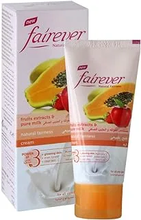 Fairever Natural Fairness Cream بخلاصة الفاكهة والحليب النقي ، 50 جم