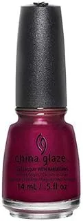 China Glaze Nail Lacquer, Red-Y and Willing, 0.5 Fluid Ounce