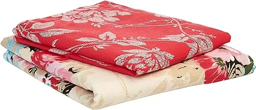 Swayam Caramel Collection Flat Single Bedsheet Set, Multi-Colour, 180X270Cm, 1824S