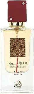 Lattafa Ana Abiyedh Rouge Unisex Eau De Perfume, 60 Ml