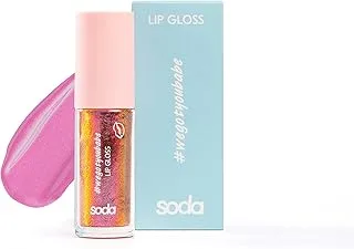 Soda Glitter Lip Tint Gloss. Sheer, Shimmer & Shine. Long lasting, Non sticky. #wegotyoubabe, 104 Bronze Goddes