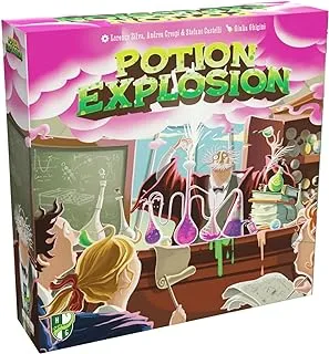 Horrible Guild: Potion Explosion 2nd Edition, Expansion, Now with a Plastic Dispenser, Durable Plastic, 2 to 4 Players, 30 to 45 Minute Play Time, For Ages 14 and up