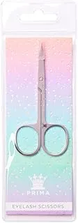 Prima Lash Beauty Scissor | Stainless Steel | Curved Sharp Edge Blades | Specially Made For Eyelashes, Grooming & Trimming | Pointed Tip | 1Pc