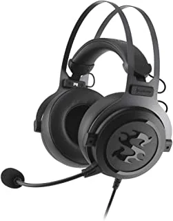 Sharkoon Skiller Sgh3 Over Ear Noise Cancelling Gaming Headset With Mic, 53 mm Drivers, Black