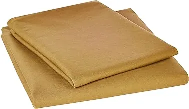 Hotel Linen Klub Morano Chocolate Single Flat Sheet Set - 2 Piece Set