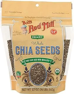 Bobs Red Mill Organic Chia Seeds, 12 Ounce